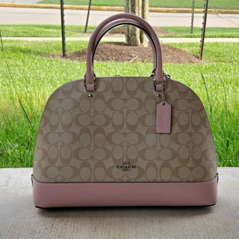 Coach pink Sierra satchel